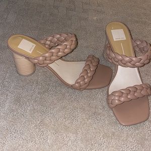Dolce vita braided low heels size 9 worn once